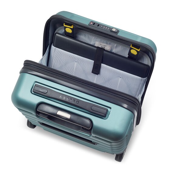 Delsey Paris Shadow 5.0 Trolley business a 4 ruote Scomparto per laptop da 38 cm con piega di espansione