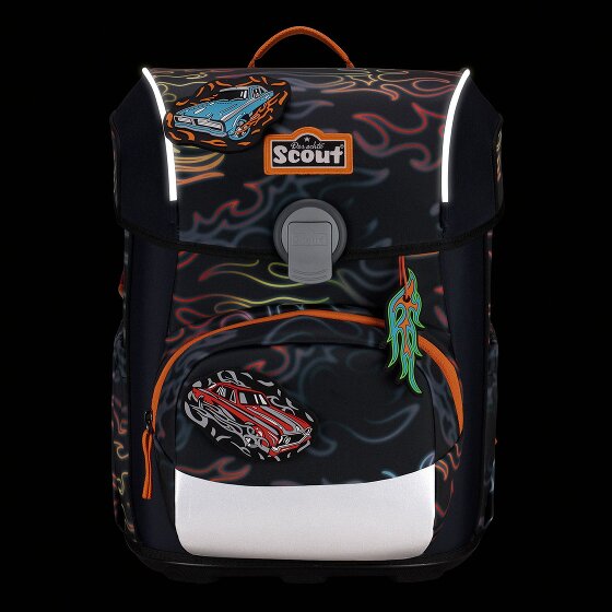 Scout Neo Exklusiv Safety Light Set di borse per la scuola 5 pezzi
