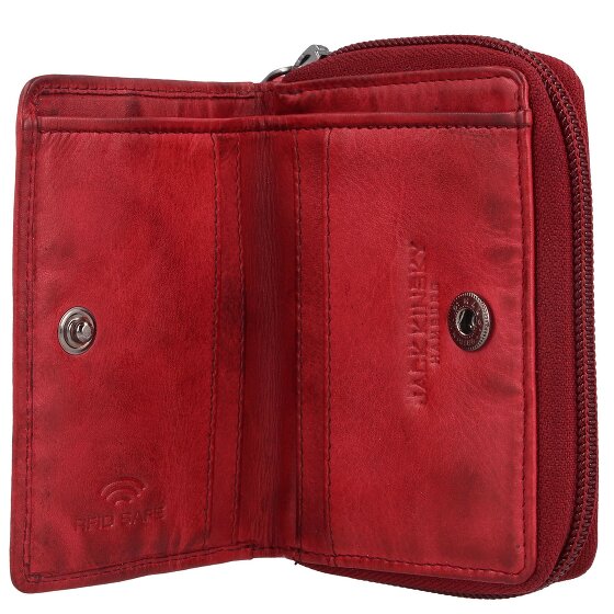 Jack Kinsky Portafoglio Nelson RFID in pelle 11 cm