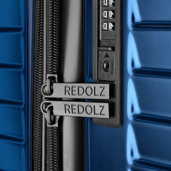 Redolz Essentials 18 4 ruote Set di valigie 3 pezzi con piega di espansione