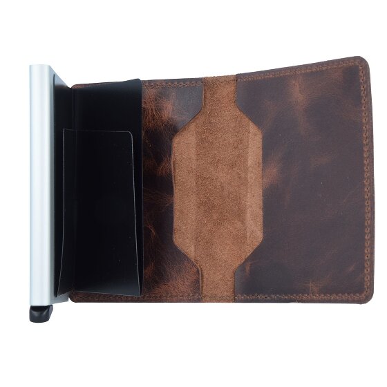 Secrid Slimwallet Vintage Portafoglio per carte di credito RFID in pelle 6,5 cm