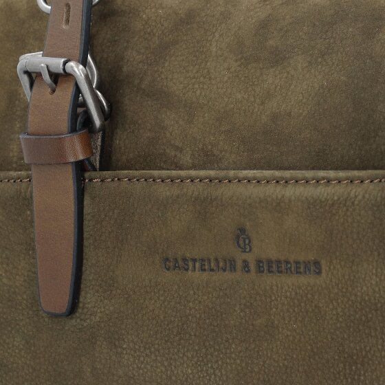 Castelijn & Beerens Nubuck Borsa a tracolla Pelle 40 cm Scomparto per laptop