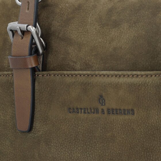 Castelijn & Beerens Nubuck Borsa a tracolla Pelle 40 cm Scomparto per laptop