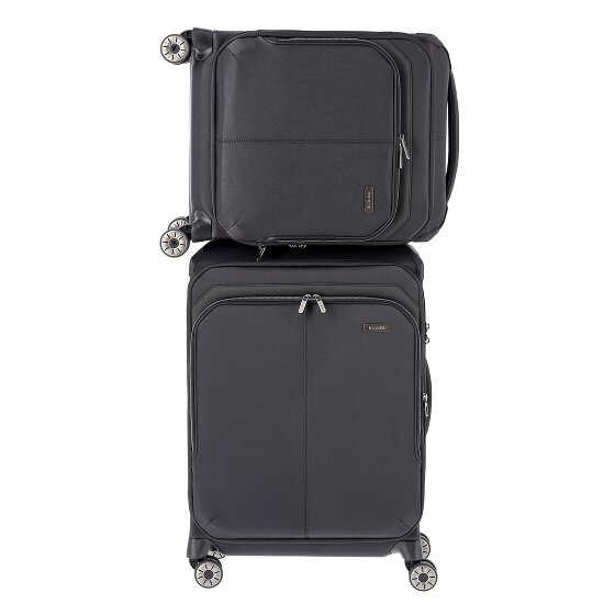Travelite Priima 4 ruote Carrello della cabina 55 cm con piega di espansione