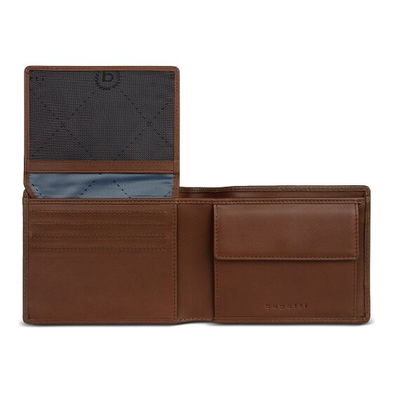 bugatti Due Portafoglio Protezione RFID Pelle 11.5 cm