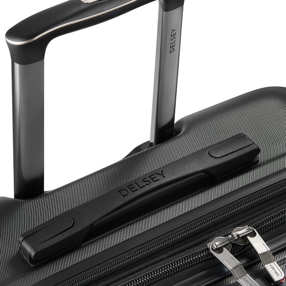 Delsey Paris Set di valigie Meteor a 4 ruote S+L espandibile