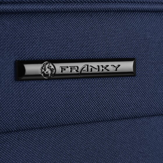 Franky Melbourne 3.0 Set di valigie a 4 ruote, 3 pezzi, con piega elastica