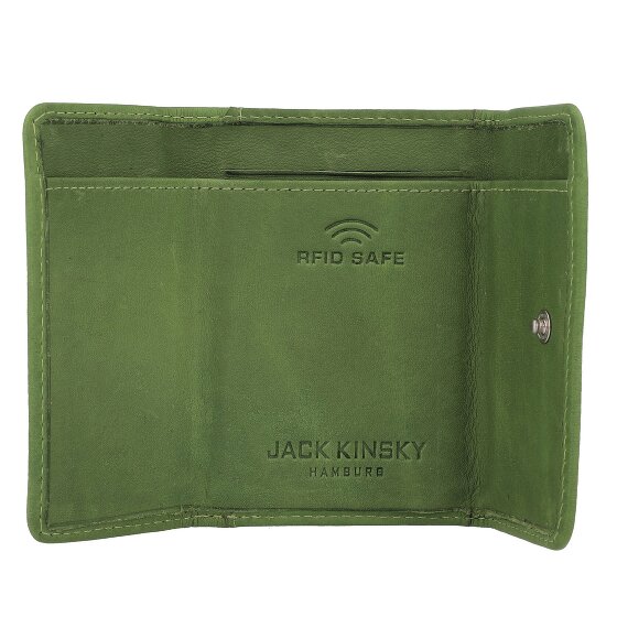 Jack Kinsky Aruba Portafoglio Protezione RFID Pelle 9.5 cm