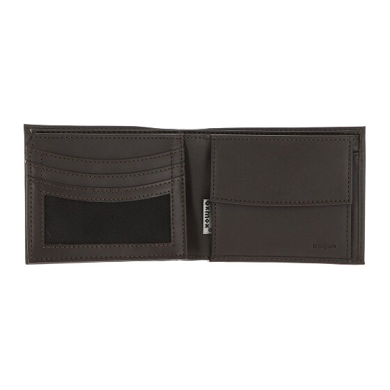 oxmox Leather Portafoglio Protezione RFID Vera Pelle 10 cm