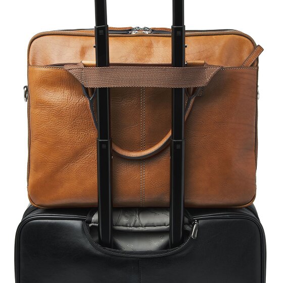 Castelijn & Beerens Rick Valigetta Protezione RFID Pelle 40 cm Scomparto per laptop