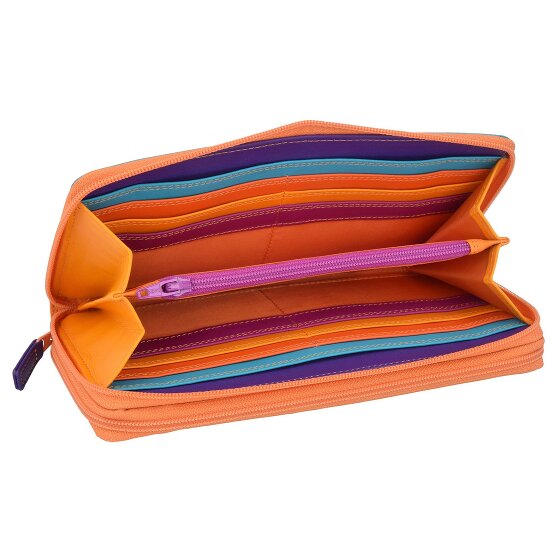 Mywalit Portafoglio trifoglio medio I in pelle 14 cm