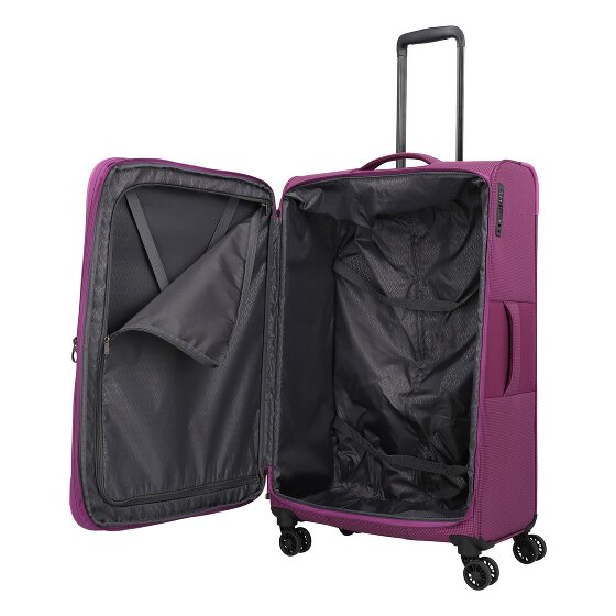 Travelite Corsiica 4 ruote Carrello L 77 cm con piega di espansione