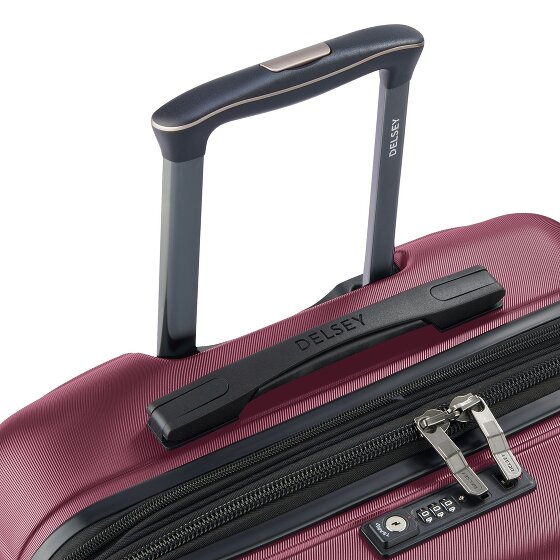 Delsey Paris Meteor 4 ruote Set di valigie 3 pezzi con piega di espansione