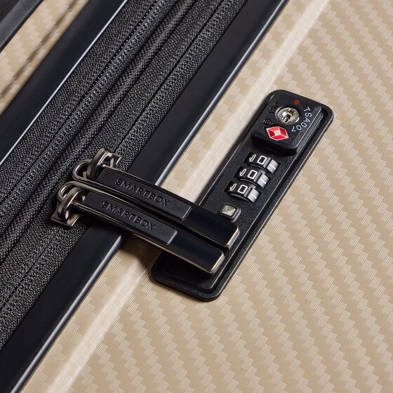 Smartbox Edition 01 4 ruote Set di valigie 3 pezzi con piega di espansione