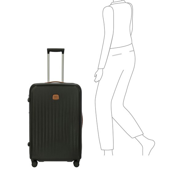 Bric's Taormina 4 ruote Carrello 75 cm con piega di espansione