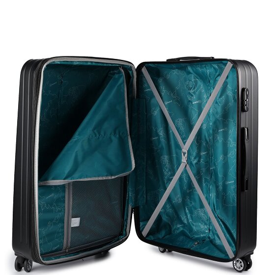 Benzi 5493 4 ruote Carrello M 66 cm con piega di espansione