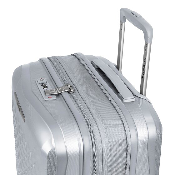 Gabol Queens 4 ruote Set di valigie 2 pezzi con piega di espansione