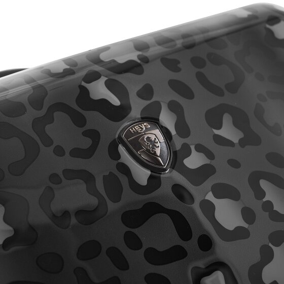 Heys Black Camo 4 ruote Carrello della cabina S 53 cm con piega di espansione