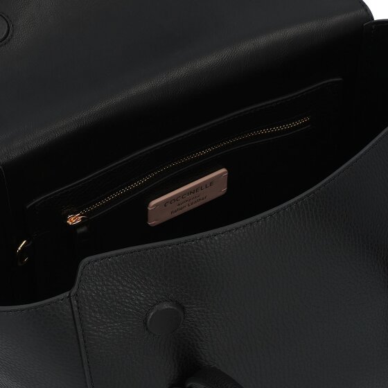 Coccinelle Double Beat Borsa a spalla Vera Pelle 31 cm