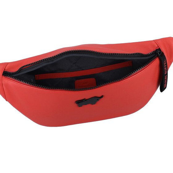 Braun Büffel Capri Marsupio Protezione RFID Pelle 35 cm