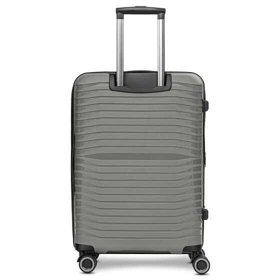 Stratic Shine 4 ruote Set di valigie 3 pezzi con piega di espansione