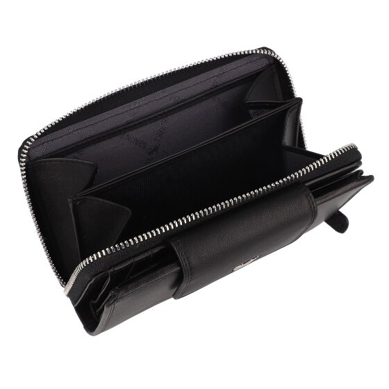 Braun Büffel Portafoglio Golf Secure RFID in pelle 14 cm