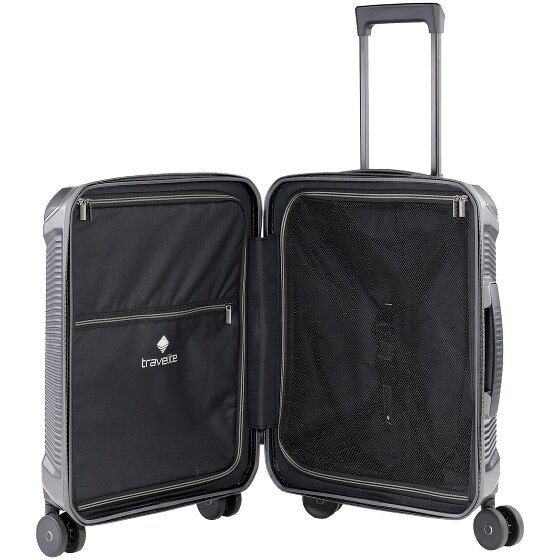 Travelite Millennium 4 ruote Carrello della cabina 55 cm