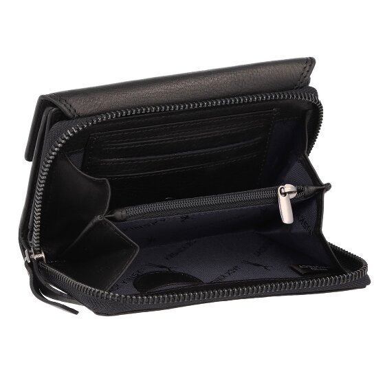 Jack Kinsky Portafoglio Protezione RFID Pelle 13.5 cm