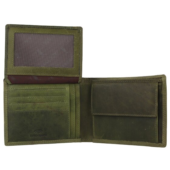 Jack Kinsky Risör Portafoglio Protezione RFID Pelle 13 cm