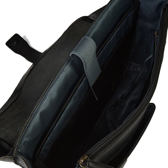aunts & uncles Heritage Messaggero Vera Pelle 41.5 cm Vano porta PC