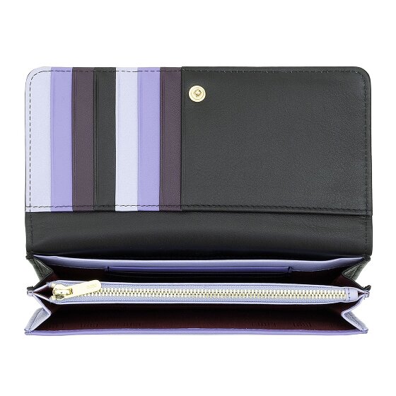 DuDu Canarie Portafoglio Protezione RFID Vera Pelle 17.5 cm