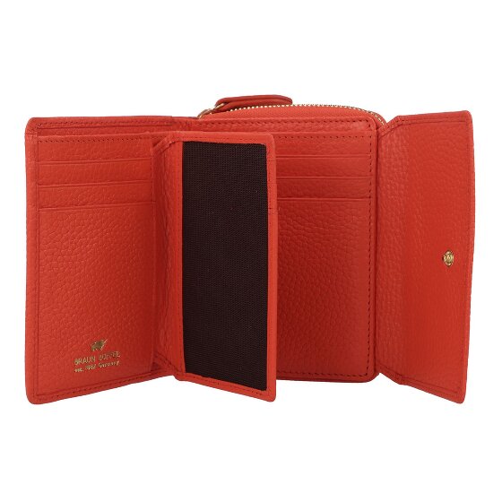 Braun Büffel Asti Portafoglio RFID in pelle 12 cm