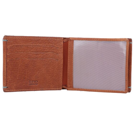 Burkely Portafoglio Avery antico RFID in pelle 12 cm