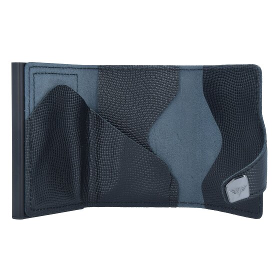 Tru Virtu Custodia per carte di credito Click & Slide Portafoglio RFID in pelle 6,5 cm