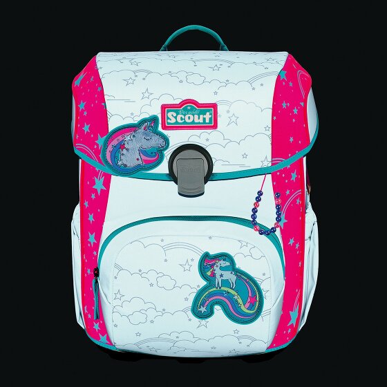 Scout Neo Exklusiv Superflash Extreme Set di borse per la scuola 4 pezzi