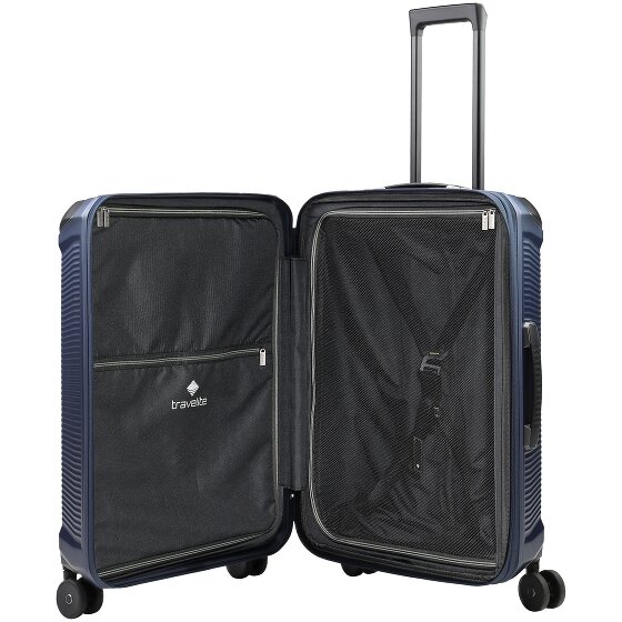 Travelite Millennium 4 ruote Set di valigie 3 pezzi con piega di espansione