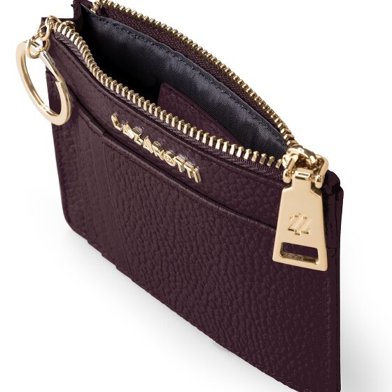 Lazarotti Bologna Portachiavi in pelle 11,5 cm con scomparto per air tag