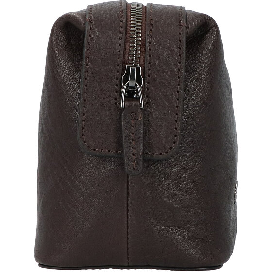 Piquadro Black Square Borsa da toilette Pelle 23 cm