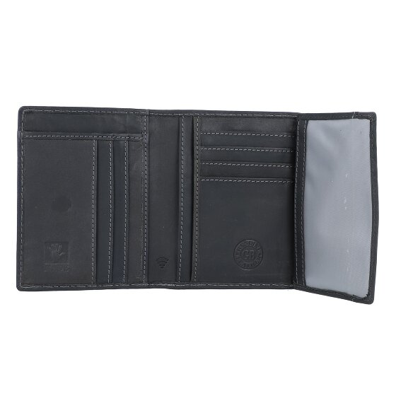 Greenburry Porta carte d'identità vintage RFID in pelle 9 cm