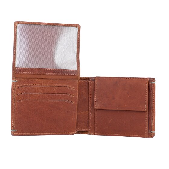 Burkely Portafoglio Avery antico RFID in pelle 12 cm