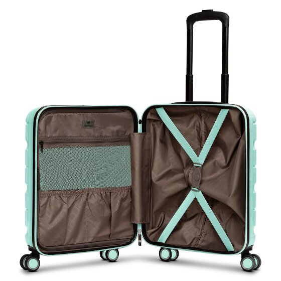 Franky Munich 4.0 4 ruote Carrello della cabina S 53 cm con piega di espansione