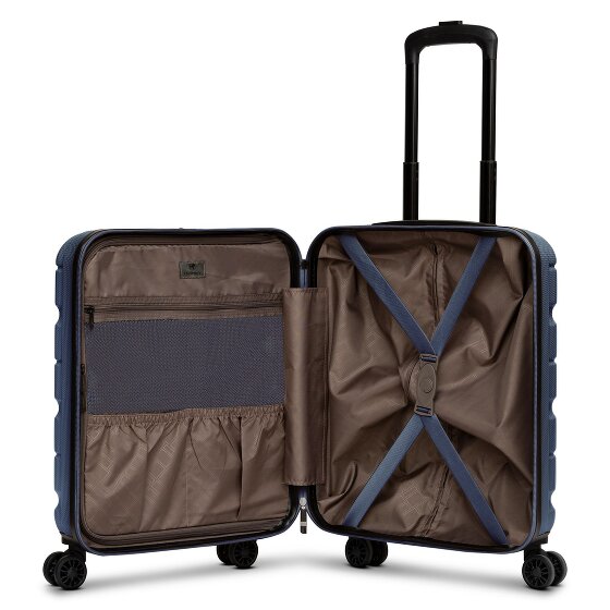 Franky Munich 4.0 4 ruote Carrello della cabina S 53 cm con piega di espansione