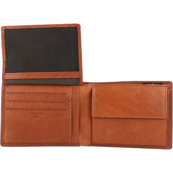 Strellson Blackwall BillFold H7 Portafoglio RFID in pelle 12 cm