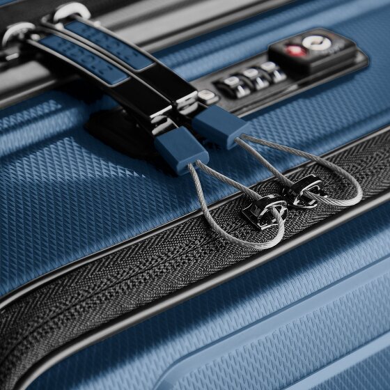 Redolz Set di valigie Essentials 14 2 pezzi trolley da cabina con piega elastica + beauty case