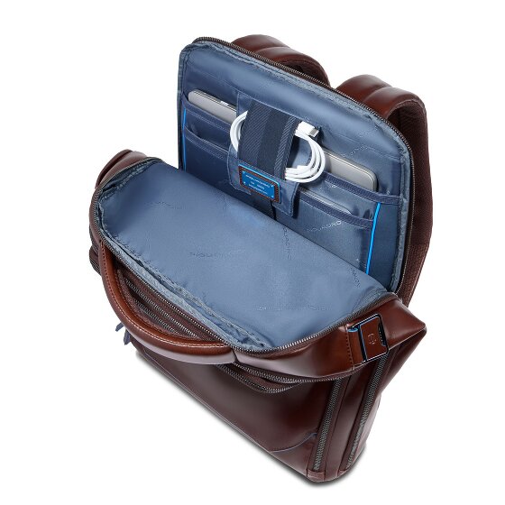 Piquadro Blue Square Zaino da giorno Pelle 42 cm Scomparto per laptop