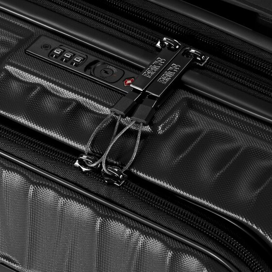 Bric's Cervia 2.0 4 ruote Carrello della cabina S 55 cm Scomparto per laptop con piega di espansione