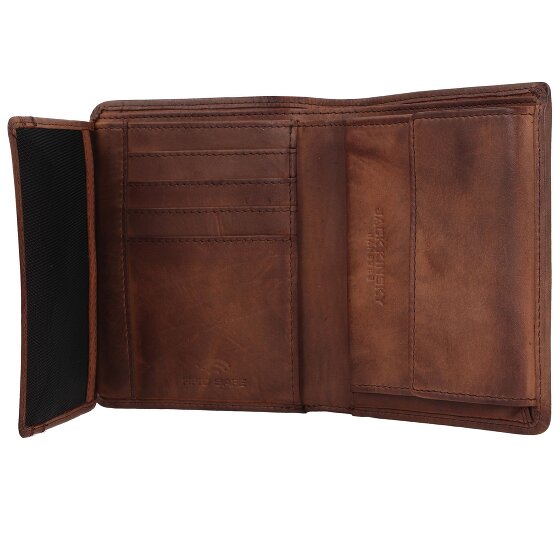 Jack Kinsky Portafoglio Nelson RFID in pelle 10 cm