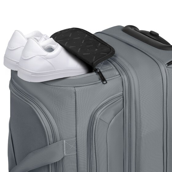 Redolz Duffle Essentials Borsa da viaggio a 2 ruote 55 cm M con patta di espansione Redolz Duffle Essentials Borsa da viaggio a 2 ruote 55 cm M con patta di espansione