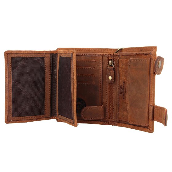 Greenland Nature Montenegro Portafoglio RFID in pelle 9 cm