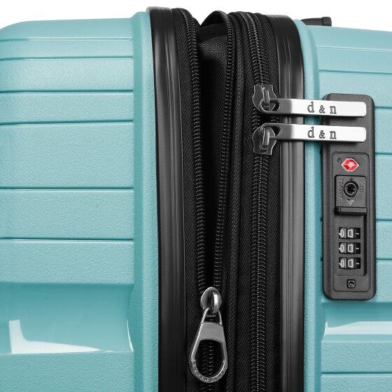 d&n Travel Line 4300-Plus 4 ruote Carrello L 76 cm con piega di espansione